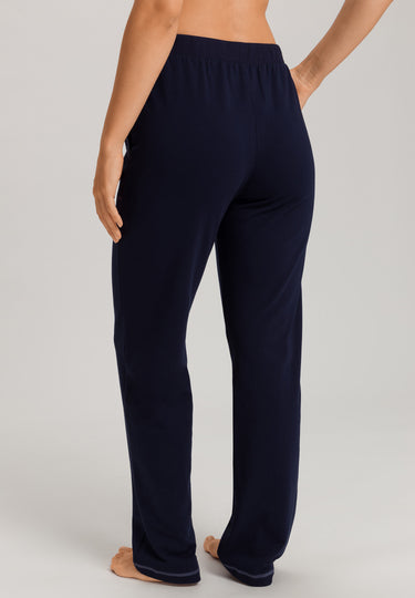 Natural Living Organic Cotton Drawstring Lounge Shorts | Deep Navy 78468-1610